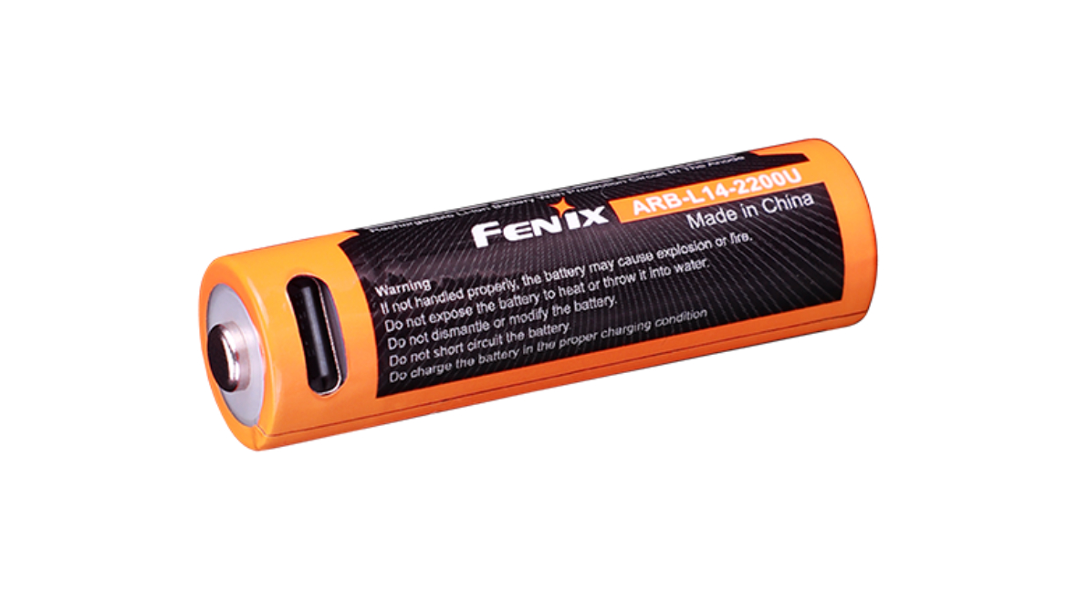 Dobíjateľná USB AA batéria Fenix ARB-L14-2200U